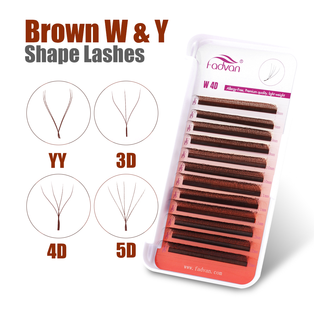Arcade Z - FADVAN Brown YY/3D/4D/5D M/D Curl Mixed