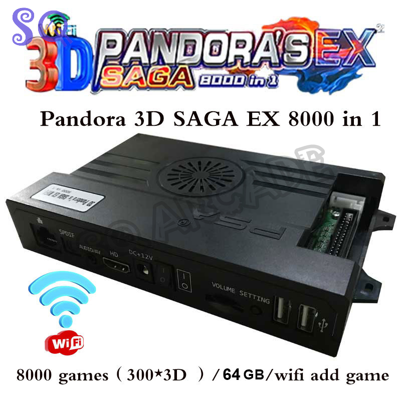 Arcade Pandora Saga Box EX2 80 - Arcade Ticket Machine 评论和价格