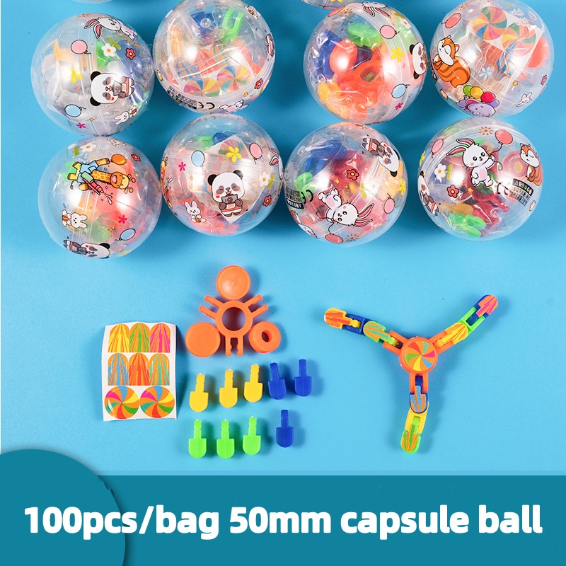 100pcs/bag 50mm capsule ball m - Arcade Style Vending Machine 评论和价格