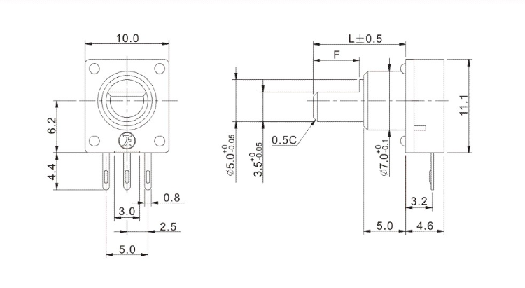 YYT 2PCS Joystick potentiomete - Arcade Z 评论和价格