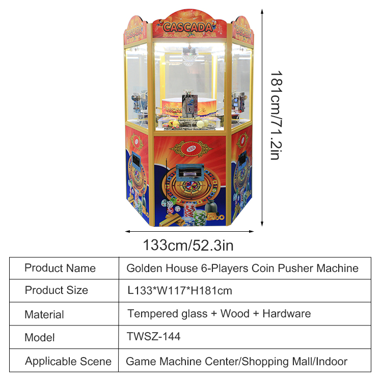 6 Players Arcade Game Machines - Arcade Style Vending Machine 评论和价格