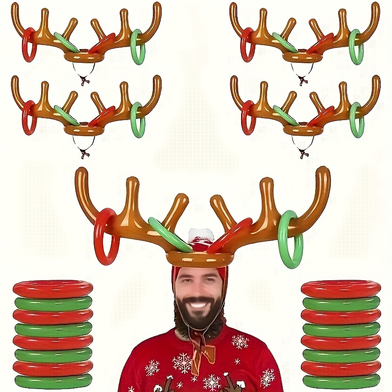 1 Set Inflatable Reindeer Horn - Basketball Arcade Game 评论和价格